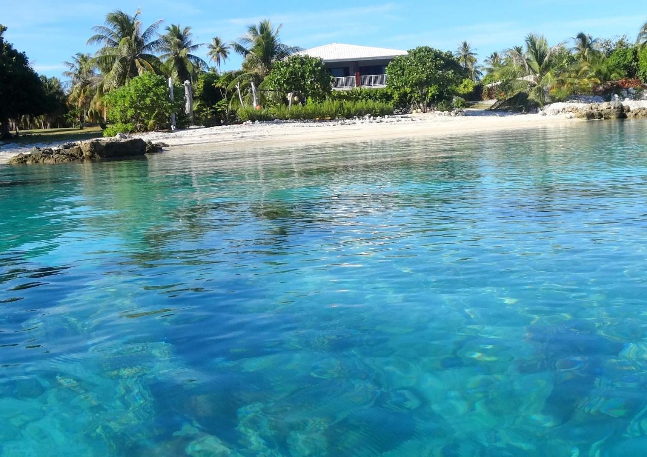 Pension Tiputa Lodge Rangiroa מראה חיצוני תמונה