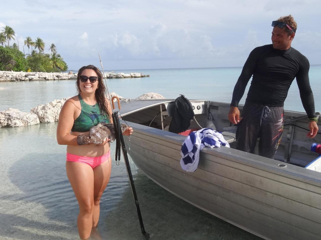 Pension Tiputa Lodge Rangiroa מראה חיצוני תמונה