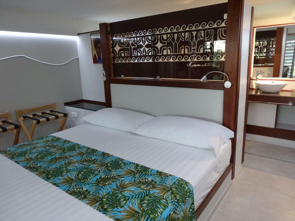 Pension Tiputa Lodge Rangiroa מראה חיצוני תמונה