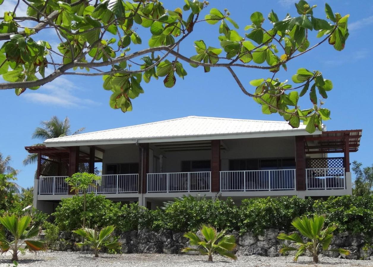 Pension Tiputa Lodge Rangiroa מראה חיצוני תמונה